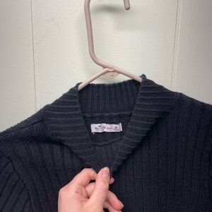 Hollister Black Knit Women's Bodycon Dress